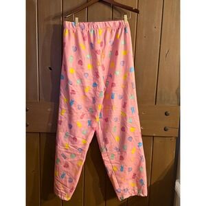 Peeps Easter Bunny Chick Pink Pajama Pants Womens Size L/XL Novelty Sleepwear